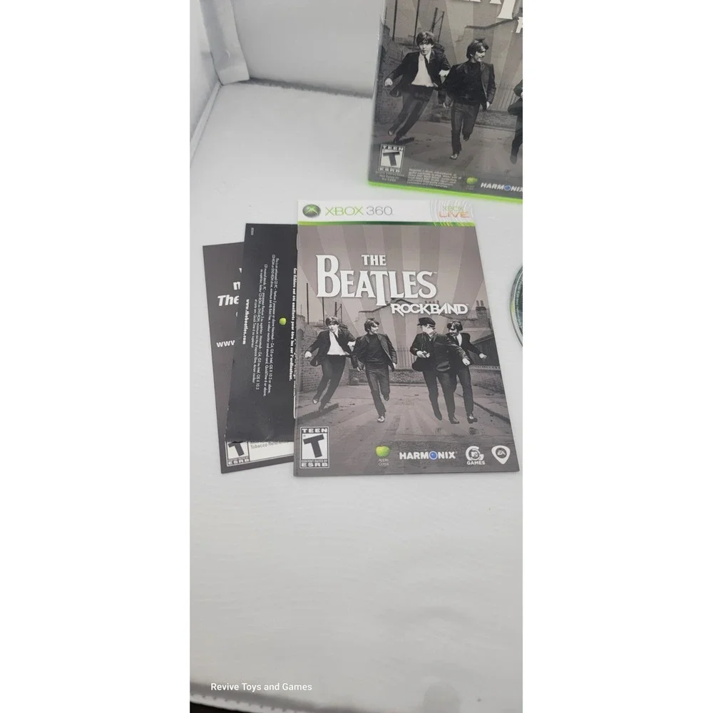 Beatles: Rock‎ Band (Microsoft Xbox 360, 2009) CIB Complete Tested and Working